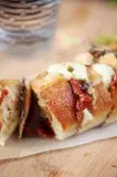 Baguette Sardines et Mozzarella gratinée Baguette Sardines et Mozzarella gratinée